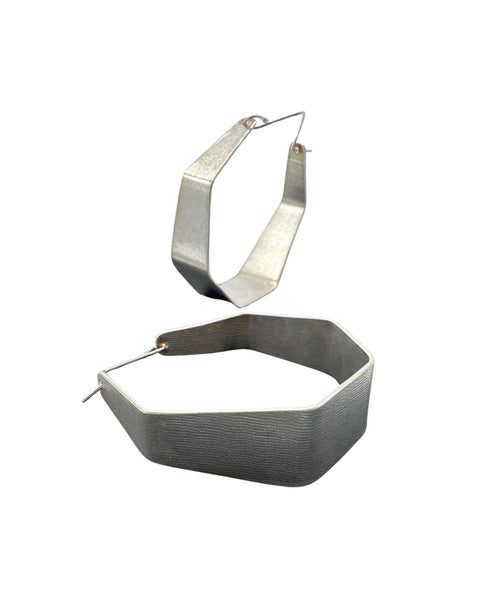 Sarah Tectors ST455 Sterling Faceted sheet hoop/hook