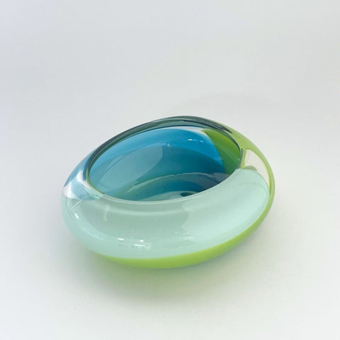 Chunky Blown Glass Bowl