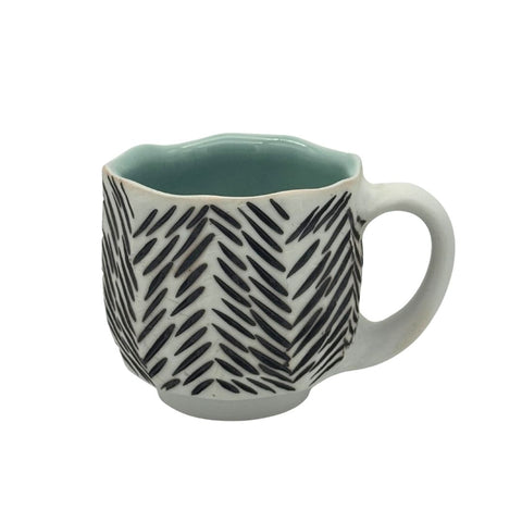Blake Kennedy Carved Mug