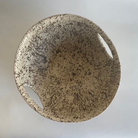 Christine Orr Thrown Ceramic Bowl Basket (Speckle)