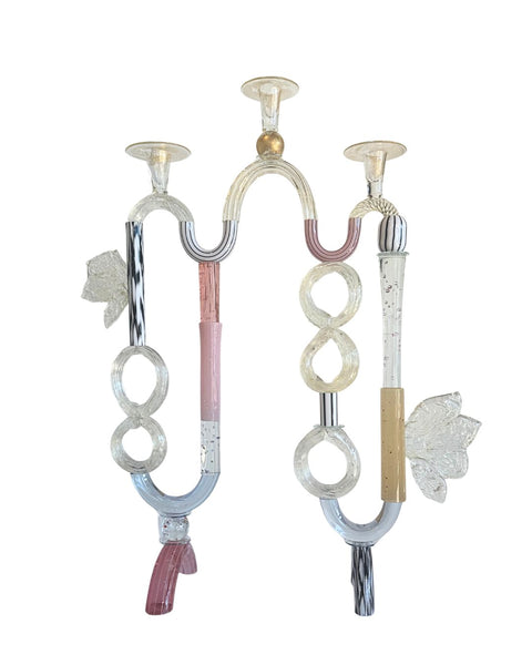 Christopher Kerr-Ayer Wing and Ring Candelabra