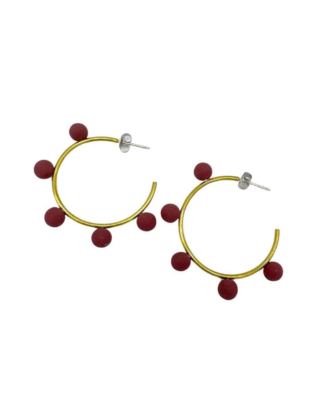 Mary Hamby Dot Dot Hoops