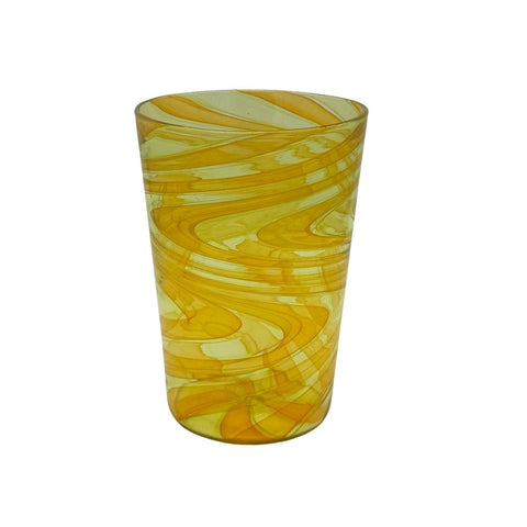 Evan Seeling  Citrus WigWag Glass