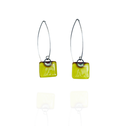 Fused Glass Earrings