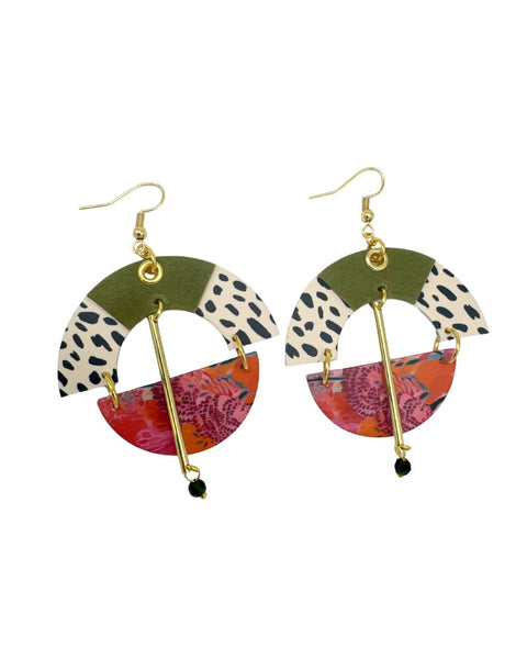 Natalie Monday Handmade Paper Earrings