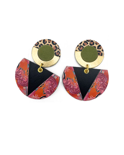 Natalie Monday Handmade Paper Earrings