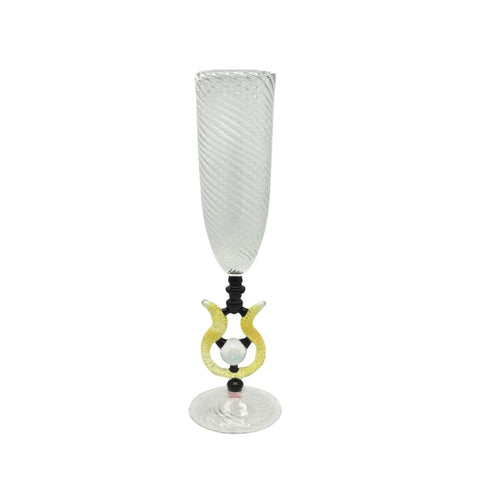 Bobby Richard (IV Glasswork) Opal Accented Goblet