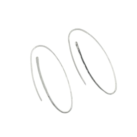 Shawn Noroian Spiral Oval Earrings