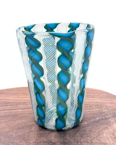 Chris Skibbe Ribbon Cane + Zanfirico Glass