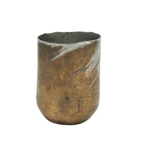 Ian McCarthy Raised Brass Cup (tin lined)