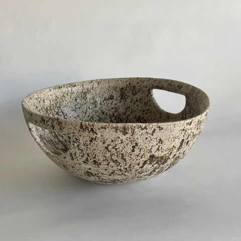 Christine Orr Thrown Ceramic Bowl Basket (Speckle)