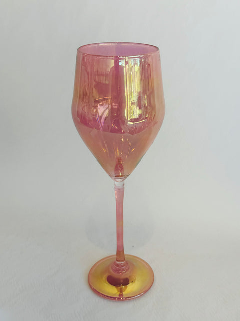 Adam Childress Gold / Ruby Goblet