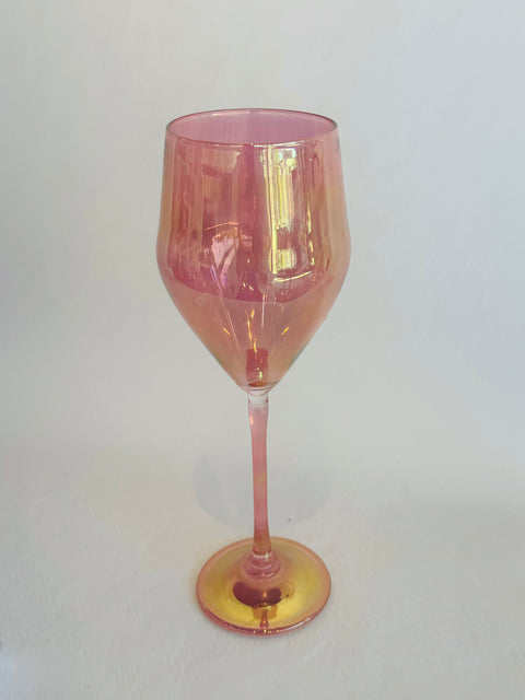 Adam Childress Gold / Ruby Goblet