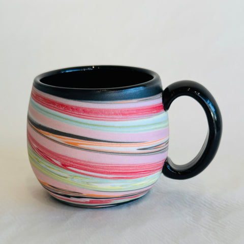 Victoria White Berry Nerikomi Mug