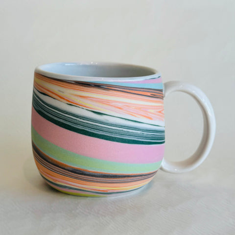 Victoria White Berry Nerikomi Mug