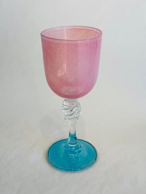 Kristen Avent Pink and Blue Goblet