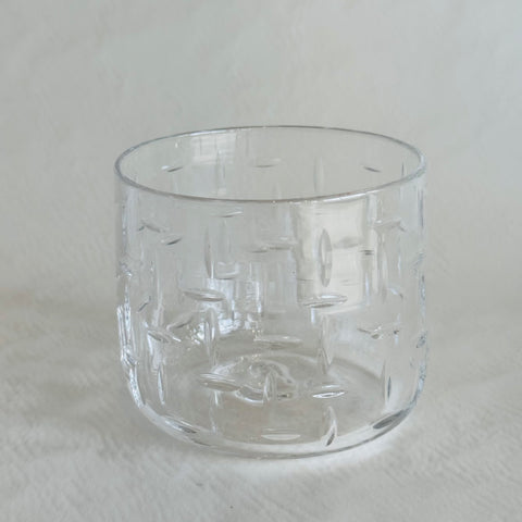 Nanda Soderberg Carved and Fire Polished Tumbler (diamond)