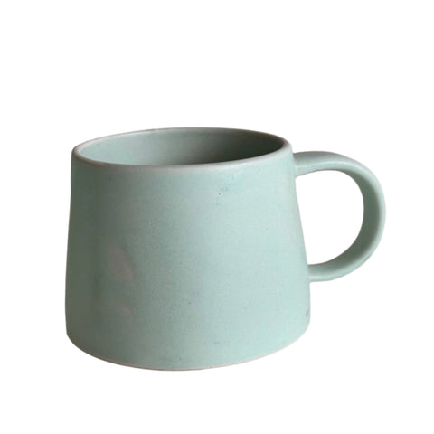 Gretchen Mull Matte Mint Slant Mug