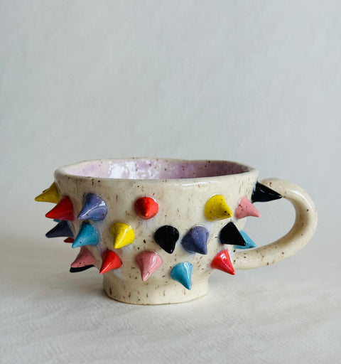 Alexandra Fabrizio Colored Spikes Mug