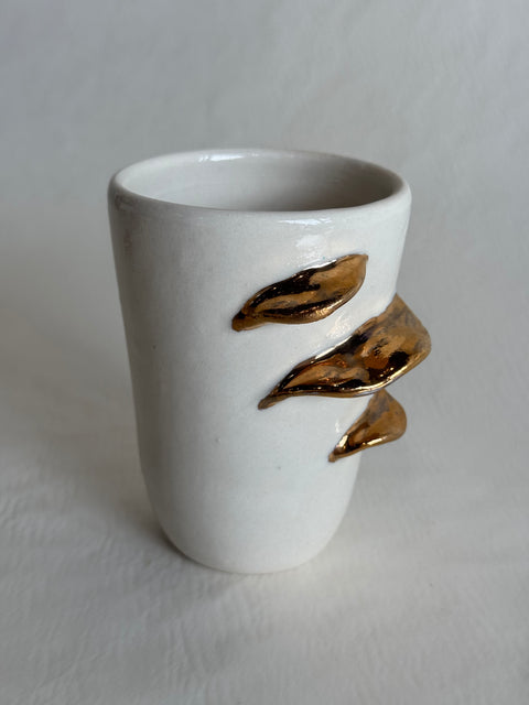 Julie Elkins Gold Mushrooms Cup