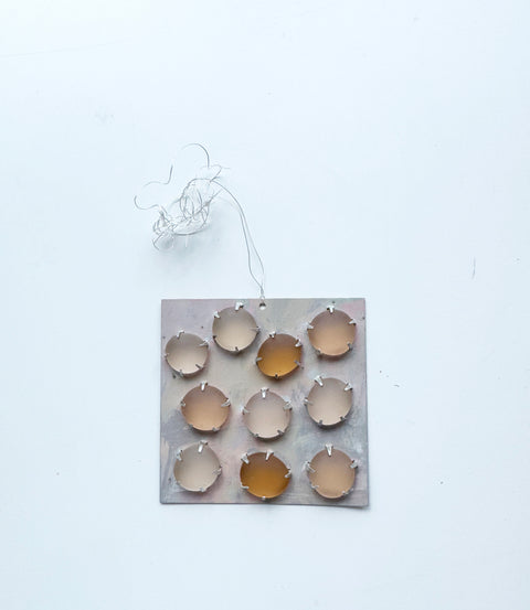 Moniek Schrijer : Silver / Glass Necklace