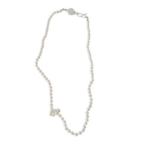 Sarah Holden Pearly Chain WHITE Necklace (N071)