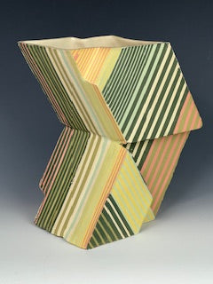 Carol Wright Zig Zag Vase