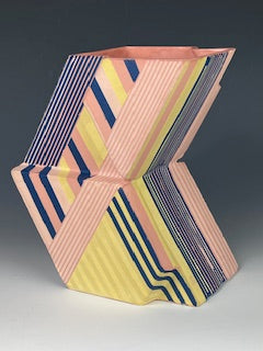 Carol Wright Zig Zag Vase