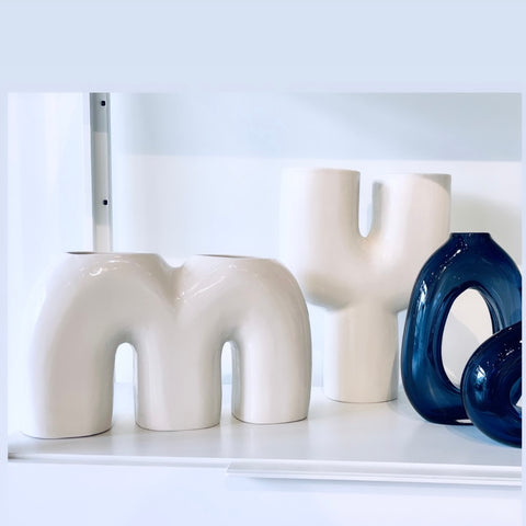 Ceramic Letter Vases