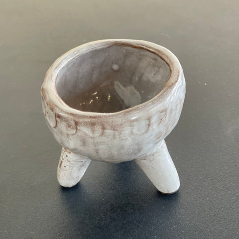 Bear Ceramic tripod bowl