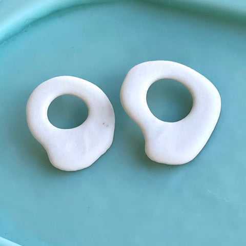 Porcelain Post Earrings