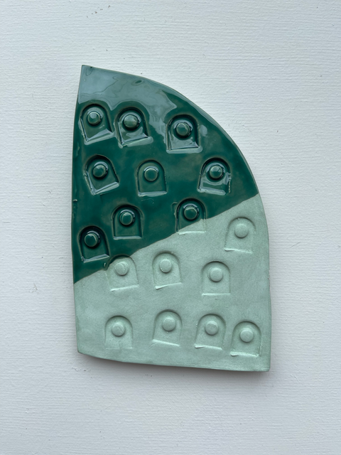 Wall Mount Ceramic Sculpture