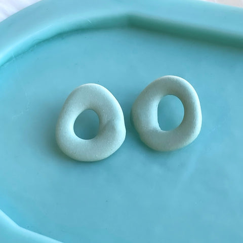 Porcelain Post Earrings