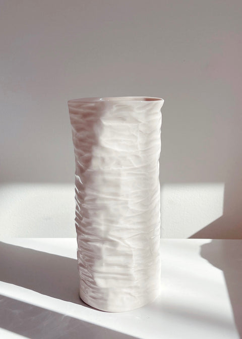 Cast Porcelain Vase