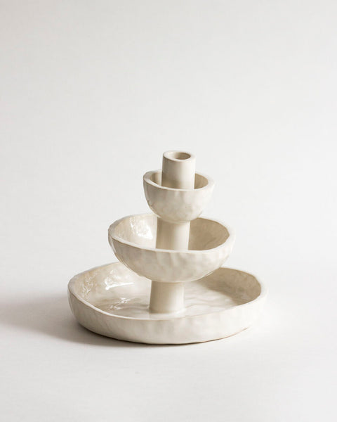 Tiered Ceramic Vessels