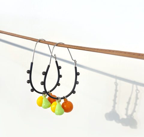 Fruity Dangle Earrings