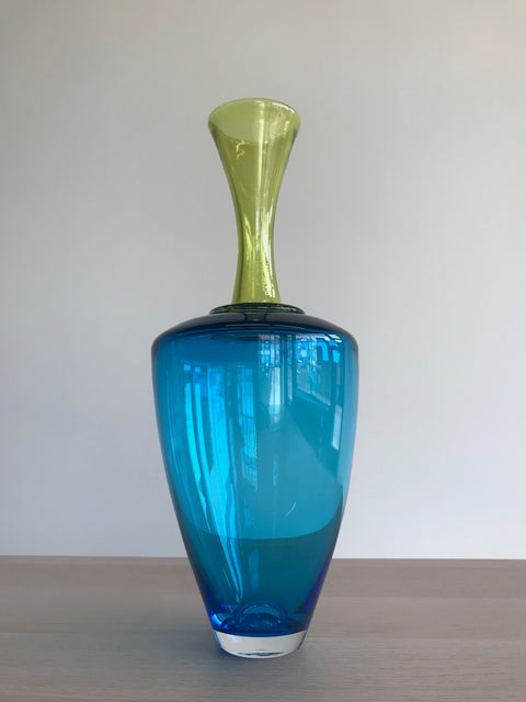 Two Tone Glass Vases