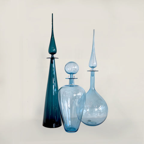 Blown Glass Decanters