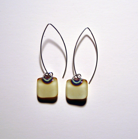 Fused Glass Earrings