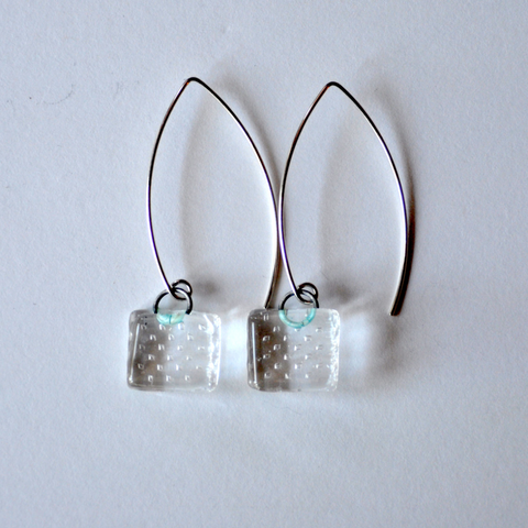 Fused Glass Earrings