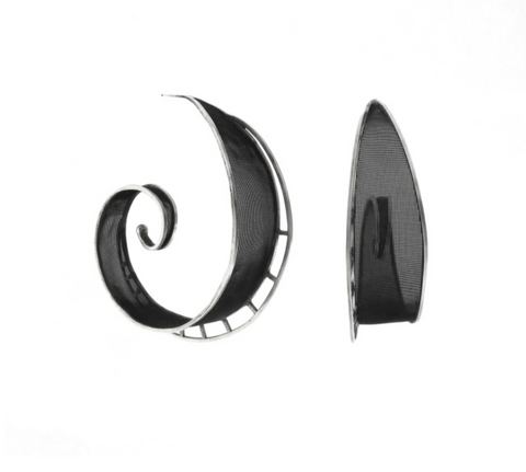 Spiral Hoop Earrings