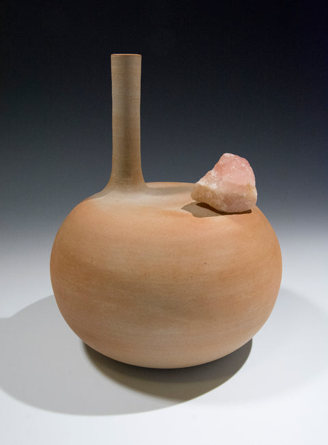 Vase with Tan and Freckled Shoulder (for Rose)